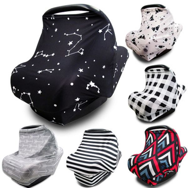 

baby seat cover nursing breastfeeding cover multi-use car seat canopy stroller baby infant stretchy car breastfeeding