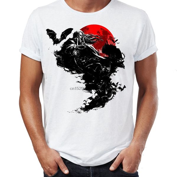 

мужчины футболка castlevania dracula simon belmont artsy удивительный произведение printed tee с коротким рукавом майка бесплатная доставка