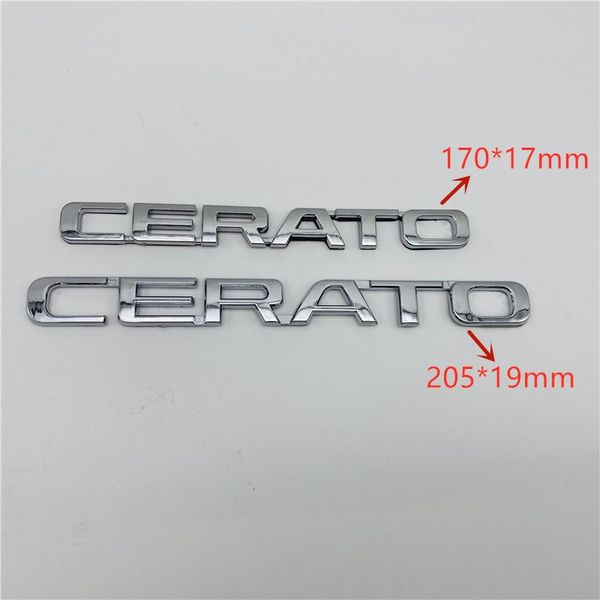 

2 sizes for kia spectra cerato emblem rear trunk lid logo letters auto decals