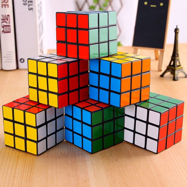 

5.3cm puzzle cube magic rubik game learning educational brain strom kids game decompression kids toys good gift toy