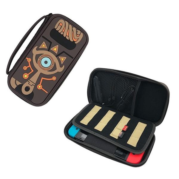 

eva hard bag storage travel portable carrying pouch cover for nintendo switch storage case game accessories console handle shell case