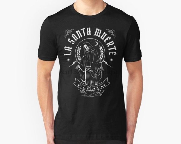 

новый la santa muerte мужская одежда tee размер рубашка s-2xl