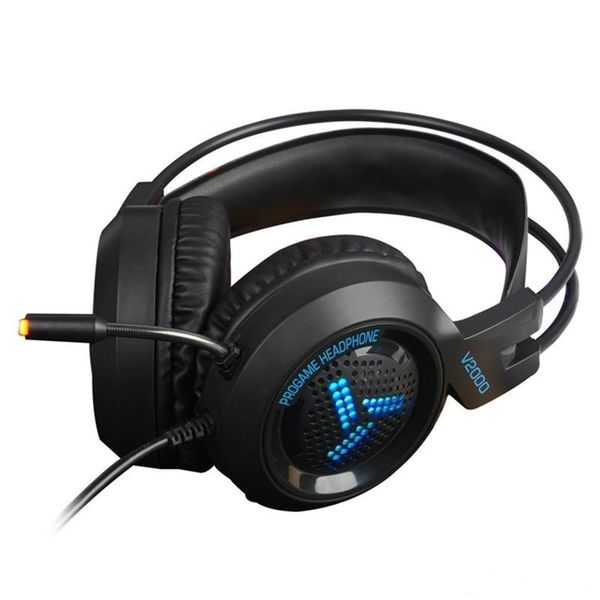 

taiwan shield v2000 computer game headset 7.1-channel headset headset jedi survival chicken esports with wheat network noise reduction