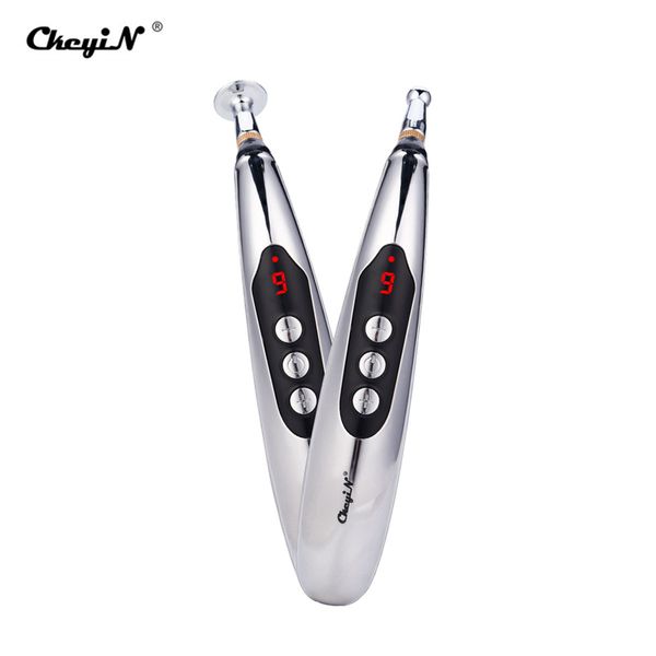 

electronic acupuncture pen electric meridian therapy massage pen energy pulse pain relief for body portable health care tool