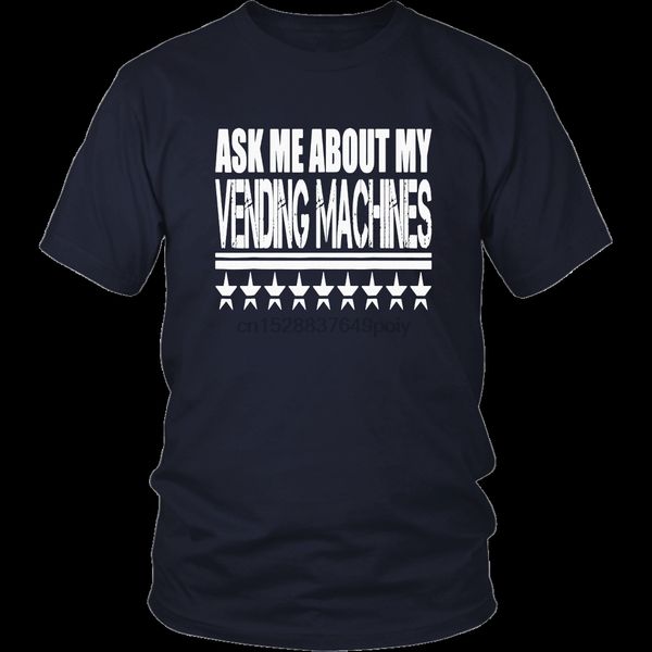 

спросите о моей торговых автоматах звезда stripes смешной рубашки подарка