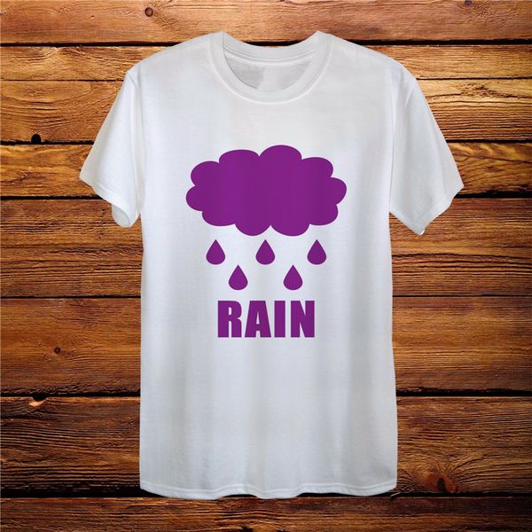 

rain new vintage design t-shirt men women 100% cotton humorous tee shirt