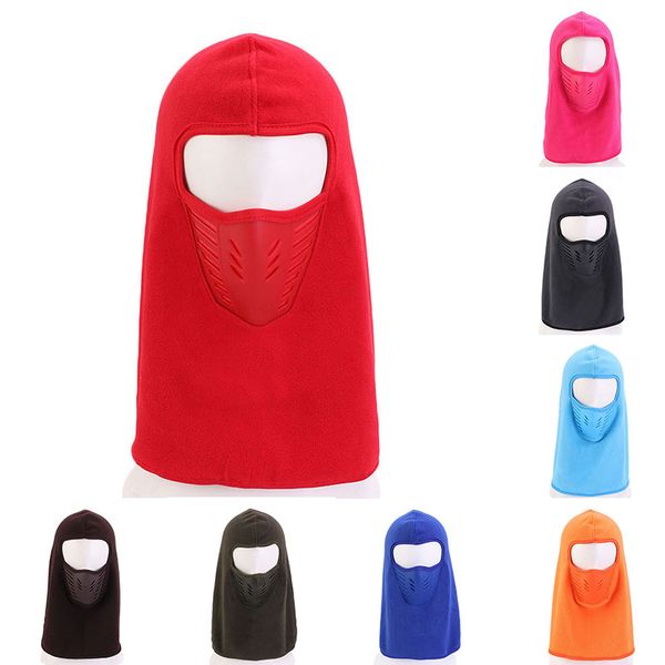 

wide brim hats winter outdoor face mask cycling cap windproof protection head protector hat bike ski sport full hood, Blue;gray