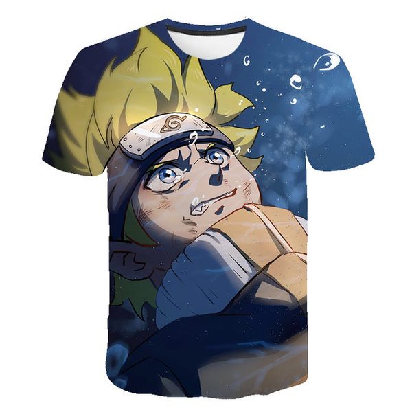 

style classic anime naruto lovely cosplay o collar new 3d print shirts graphic harajuku hippie men clothing