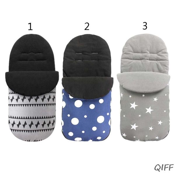 

windproof baby sleeping bag winter warm footmuff infant stroller cushion
