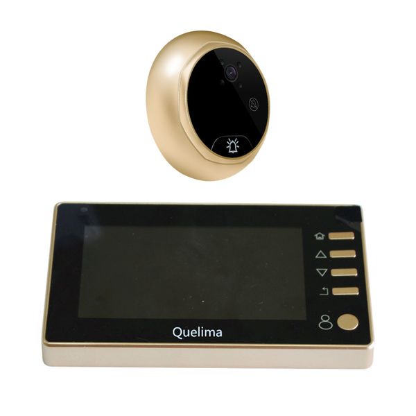 

золотой 4.3inch экран home интеллектуальный электронный дверной глазок