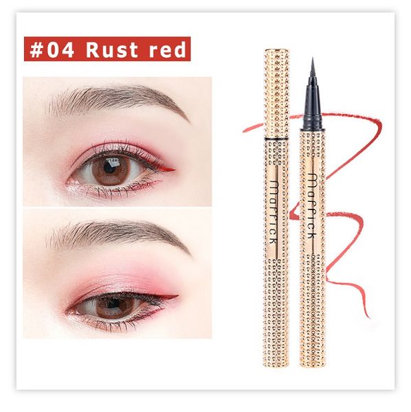 

europe and america starry sky 6 colors long-lasting waterproof slender makeup easy to operate eyeliner pen eye liner