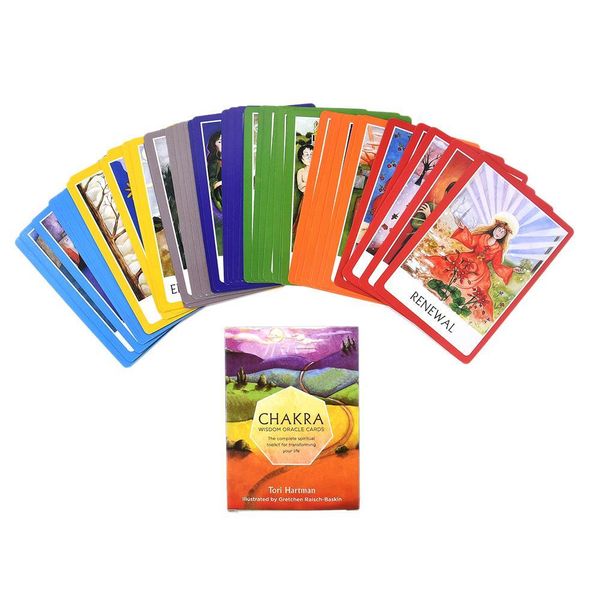 

чакра карта таро полный английский настольные игры карты таинственная гадание судьба игровое oracle cards deck yxlqqd dh_niceshop