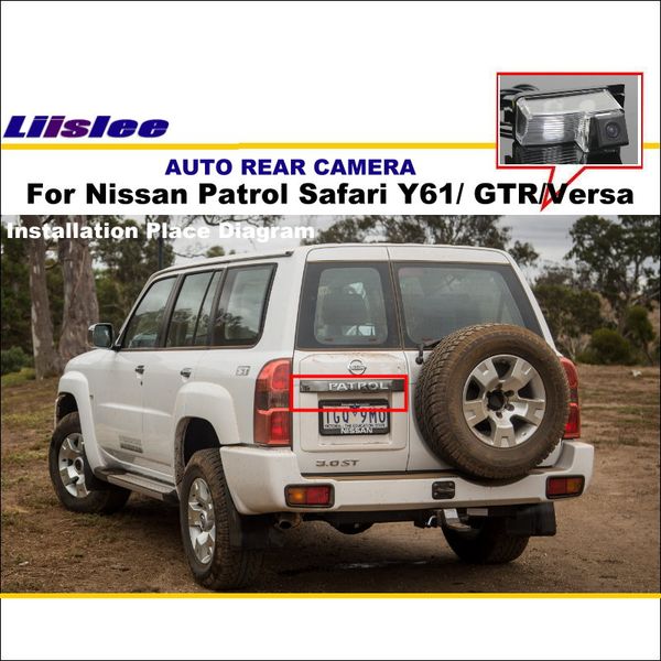 

liislee камера заднего вида для safari y61 gtr versa ccd ночного видения камеры заднего вида номерного знака автомобиля резервного копирован