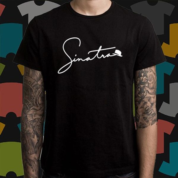 

frank sinatra symbol classic music men& black t-shirt s m l xl ing