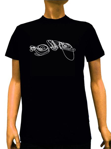 

летняя мода fit t-shirt dj technics odyssey hip hop record player technics подарков 3d тенниска забавные рубашки casual tee