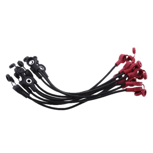

10xbattery cable power inverter cables &terminal copper motorcycle 2.5 flat