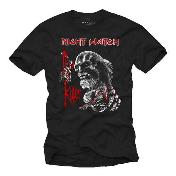

2019 night watch killer mens t-shirt summer fashion tee shirt