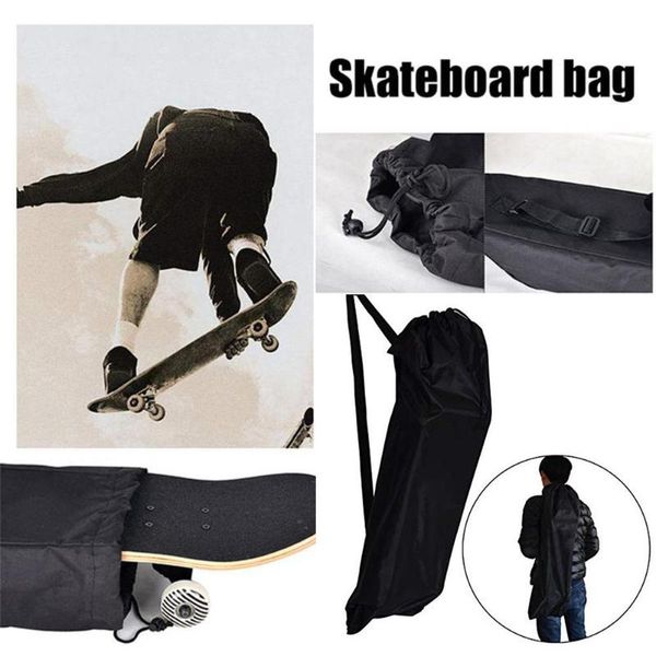 

skateboarding skateboard carry bag carrying handbag shoulder skate board balancing scooter storage cover backpack 87*30cm