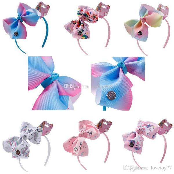 

jojo 6 дюймов ленты для волос палочки детей красочного ручного bow ободки birthday party headdress дети chirstmas подарок вспомогательного о, Slivery;white