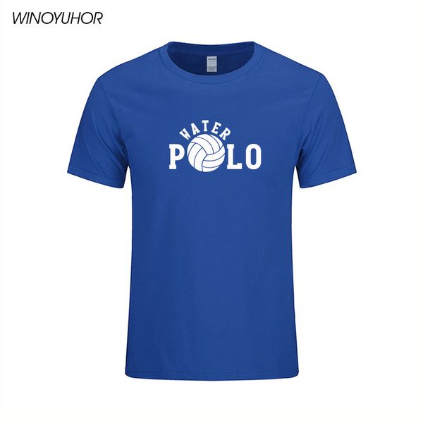 

waterpolo игрок подарки футболка мужчина лето повседневного короткий рукав хлопок t shirt прохладная печатный streetwear марка одежда camise
