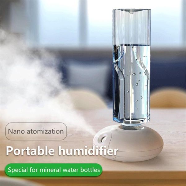 

mini portable air humidifier travel usb battery powered personal humidifier room for home office
