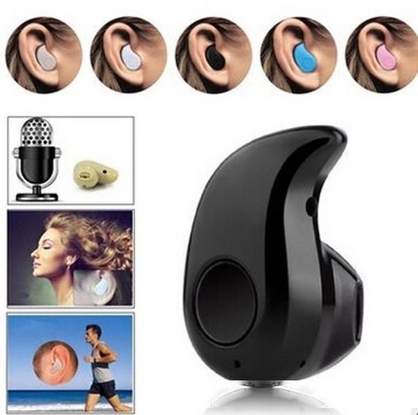 

mini bluetooth earphone stereo light wireless invisible headphones s530 super music answer call for samsung iphone lg