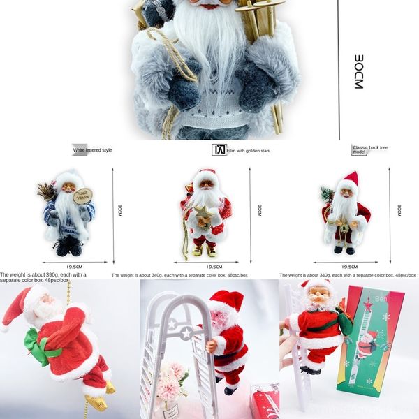 

electric santa claus toys climbing stairs toy toy santa claus climbing beads toys christmas mall window decorations ce3d9