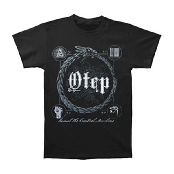 

otep men's ouroboros t-shirt blackshort sleeve tee fashion summer tee
