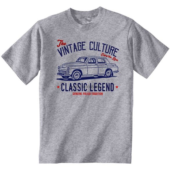 

vintage polish car fso warszawa inspired - new cotton t-shirt