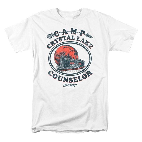 

наклейки popfunk пятницу 13-го фильма camp crystal lake утешитель t shirt