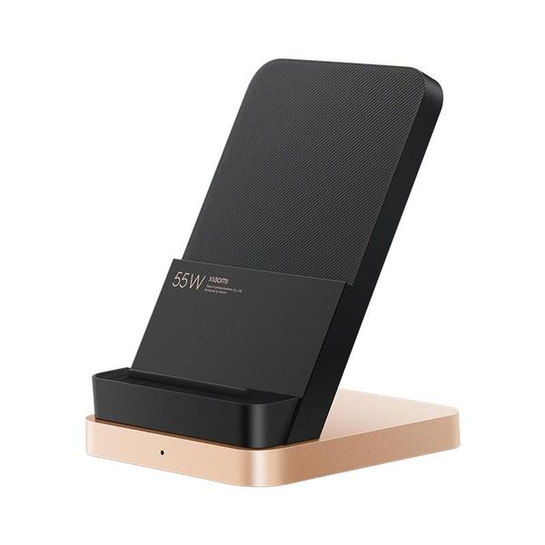 

xiaomi vertical air-cooled wireless charger 55w max with flash charging qi compatible multiple safe stand horizontal for mi 10