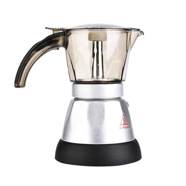 

coffee roasters 480w 6 cups electric maker pot espresso machine mocha removable kitchen tool home office easy to clean