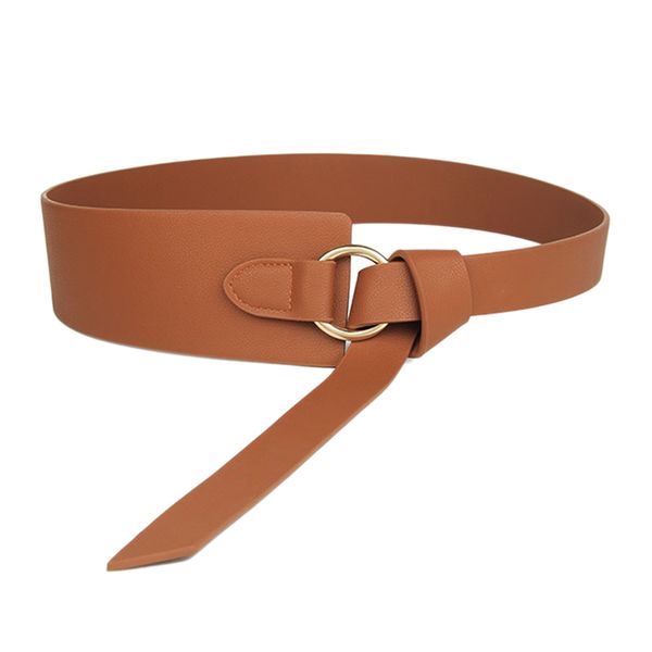 

широкий корсет кожаный ремень женский tie waistband thin лук досуг ремни для женщин свадебное платье waistband леди браун, Black;brown