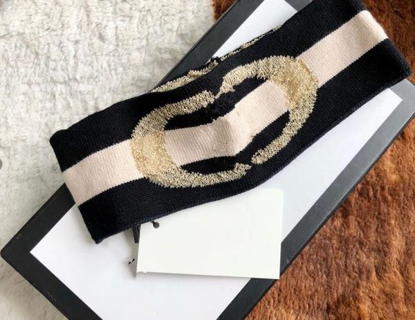 

high luxury wool headbands men winter bands scarf new quality women hair designer warm and head for headwraps gifts dropship ndxhs, White;black