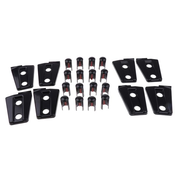 

8pcs 4 door hinge cover hinge set kit