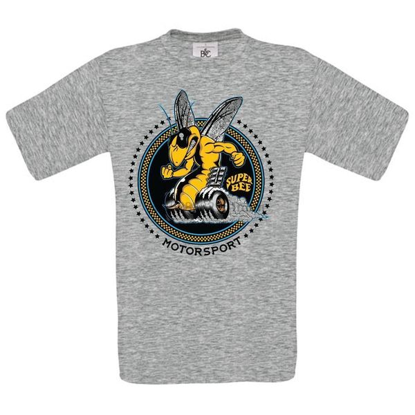 

super bee motorsport muscle car race speed mashup digital art t shirt wholesale tees100% cotton for mant shirt printing
