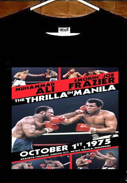 

the thrilla in manila t shirt muhammad ali vs joe frazier t shirt