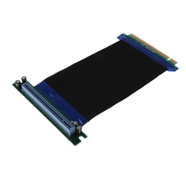 

pci-e pci express 16x riser card adapter flexible extension cable 164pin