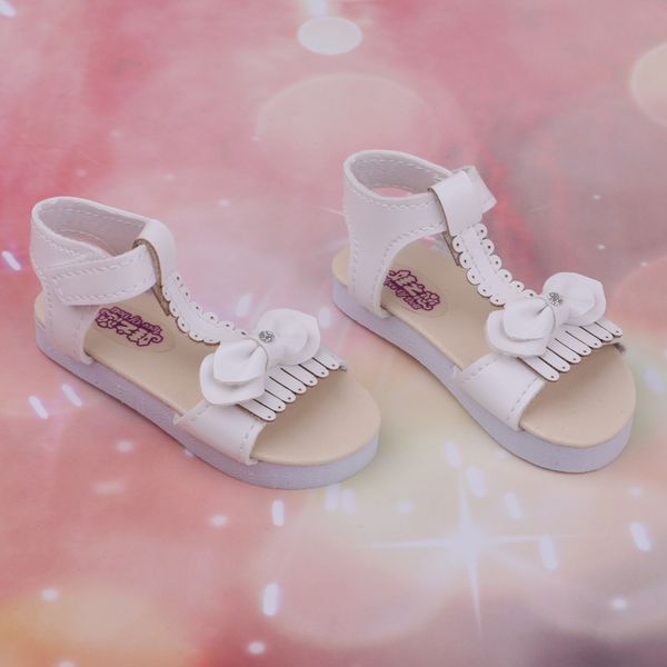 

handmade fashion pu leather girl doll shoes for 1/3 bjd dolls (white