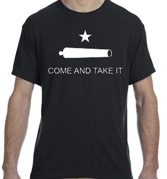 

come and take it t-shirt summer style fashion men t shirt print tee
