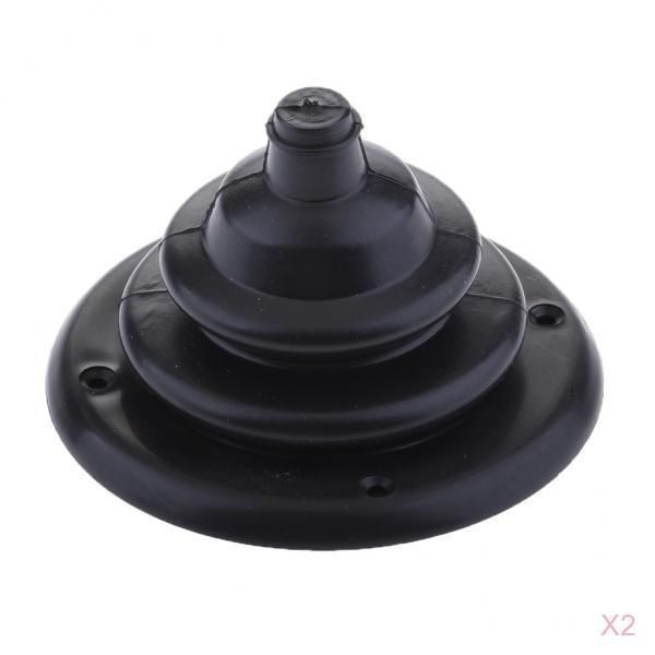 

2pcs 100mm 4'' rigging and cable boot for boats - rigging hole cover black