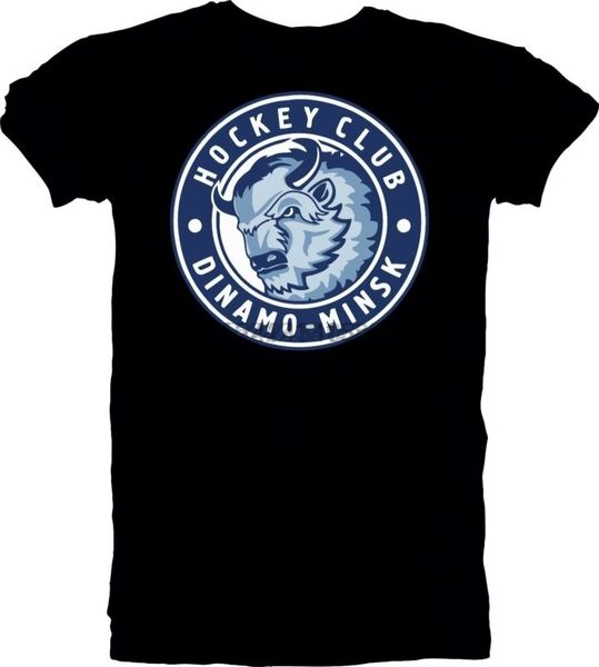 

hc dinamo minsk khl belarus russian professional hockey t-shirt new vintage b8