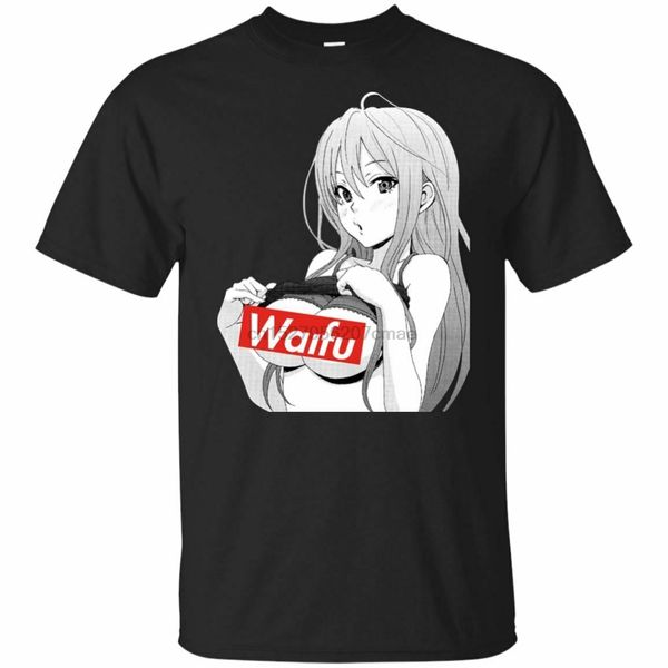 

new хентай эччи waifu рубашка японского аниме с коротким рукавом футболка хлопок tee