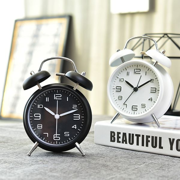 

small alarm clock simple nordic student dormitory bedside simple cartoon electronic clock office deskhome decor