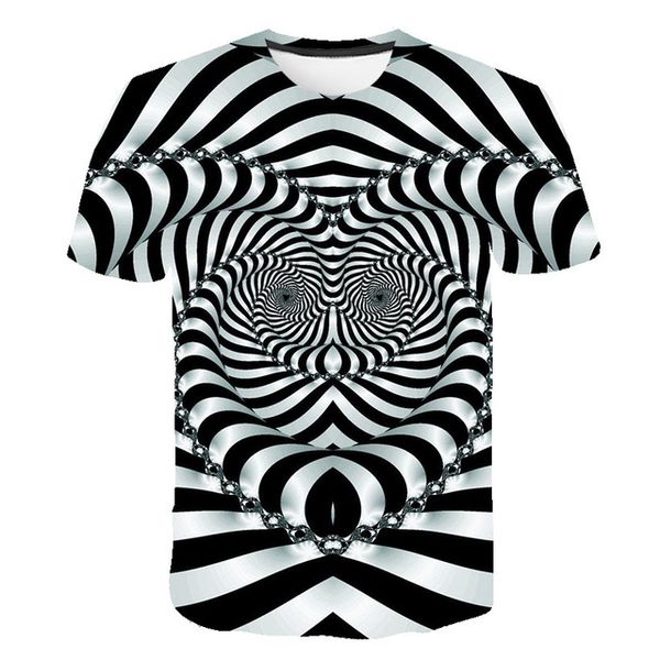 

colorful dizziness 3d print shirts comics oversized humor men clothing