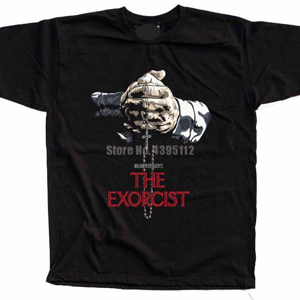 

the exorcist w friedkin poster homme funny tshirts hip hop clothing tshirt 3d print t shirts brand t-shirts men clothing 2020