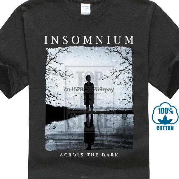 

insomnium t shirt across the dark shirts summer short sleeve novelty