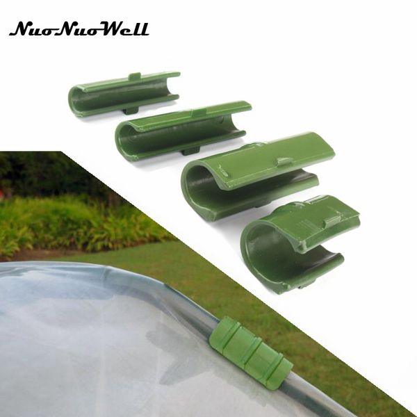 

shade 10pcs greenhouse frame pipe tube film clip clamp garden net accessories plastic fixed fittings