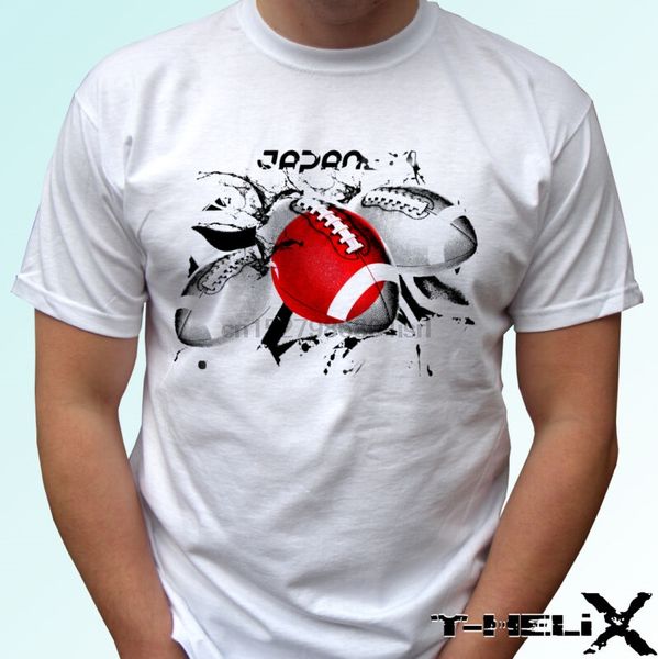 

japan rugby flag - white t shirt tee football design mens kids sizes