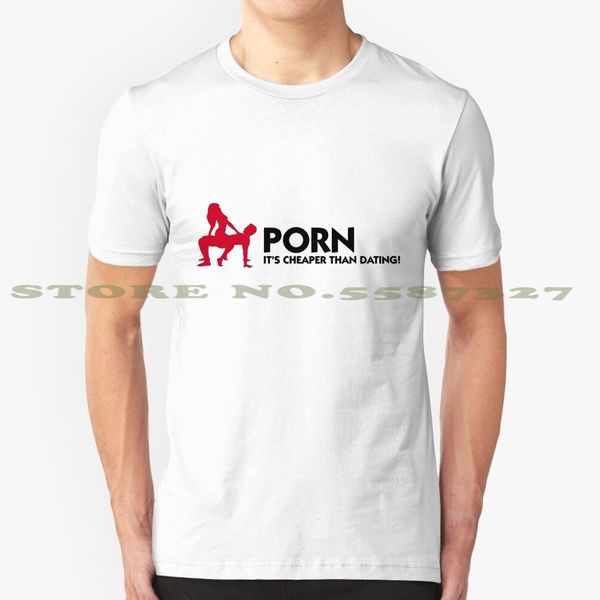 

porno is r than dating graphic custom funny tshirt